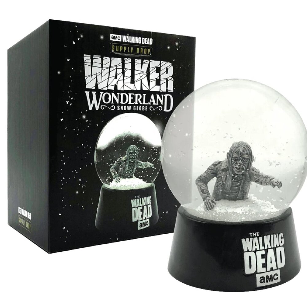 The Walking Dead Wonderland Walker Snow Globe